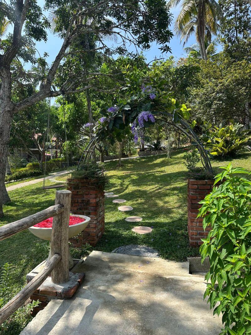 Ansicht Kräutergarten