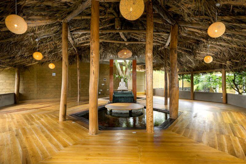 Meditation space view
